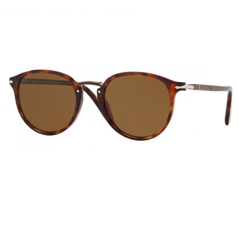 Persol PO3210S Sunglasses Havana/Brown 51mm